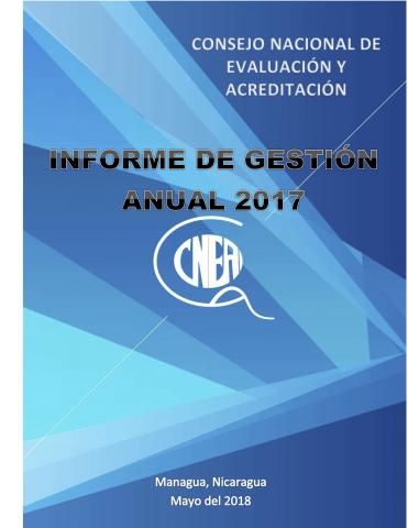 Informe de Gestión CNEA 2017